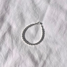 Load image into Gallery viewer, Silver Beaded Bracelet
