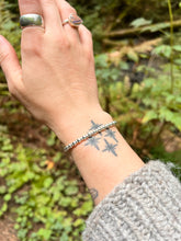 Load image into Gallery viewer, Silver Beaded Bracelet
